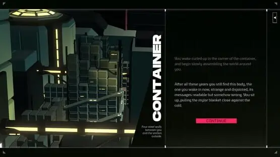 This contains a gameplay image of the game: Screenshot of Citizen Sleeper