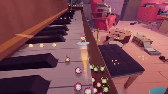 This contains a gameplay image of the game: Screenshot of 2 - Tinykin