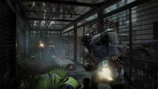 This contains a gameplay image of the game: Screenshot of World War Z: Aftermath