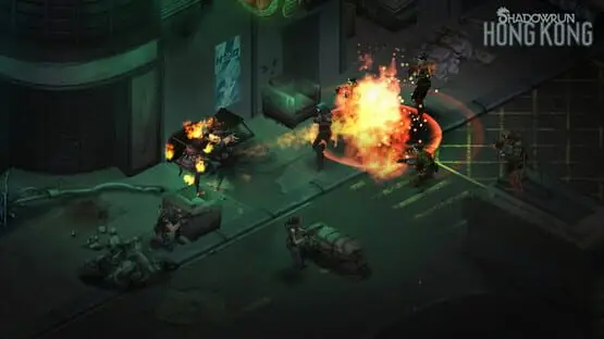 Hier ist ein Gameplay-Bild des Spiels:Screenshot von Shadowrun Trilogy