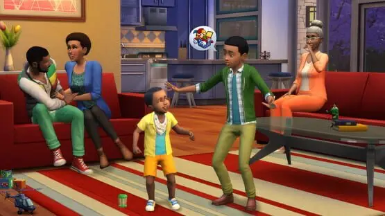 Esto contiene una imagen de juego de: Captura de pantalla de The Sims 4: Deluxe Party Edition