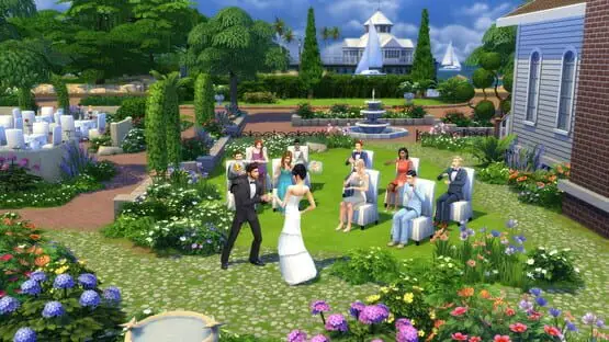 Esto contiene una imagen de juego de: Captura de pantalla de The Sims 4: Deluxe Party Edition