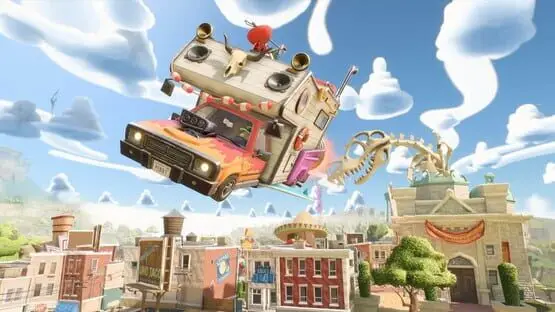 This contains a gameplay image of the game: Screenshot of Plants vs. Zombies: Battle for Neighborville - Deluxe Edition