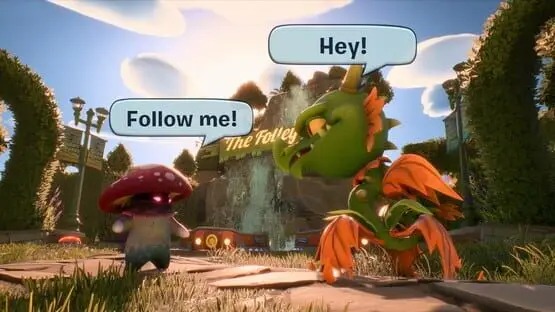 This contains a gameplay image of the game: Screenshot of Plants vs. Zombies: Battle for Neighborville - Deluxe Edition