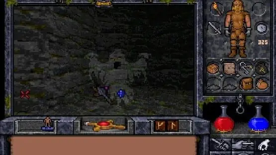 Hier ist ein Gameplay-Bild des Spiels:Screenshot von Ultima Underworld 1+2