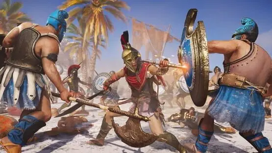 Это содержит изображение игрового процесса игры:Скриншот 2 - Assassin's Creed: Odyssey - Deluxe Edition