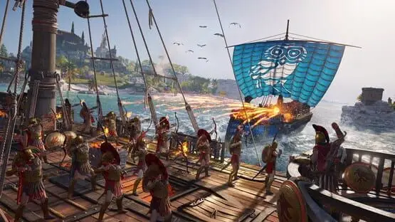 Это содержит изображение игрового процесса игры:Скриншот 3 - Assassin's Creed: Odyssey - Deluxe Edition