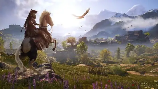 Это содержит изображение игрового процесса игры:Скриншот 4 - Assassin's Creed: Odyssey - Deluxe Edition