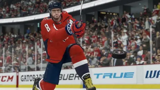 Ceci contient une image de gameplay du jeu : Capture d'écran de NHL 22