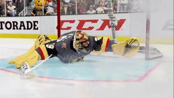 Ceci contient une image de gameplay du jeu : Capture d'écran de NHL 22