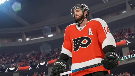 Ceci contient une image de gameplay du jeu : Capture d'écran de NHL 22
