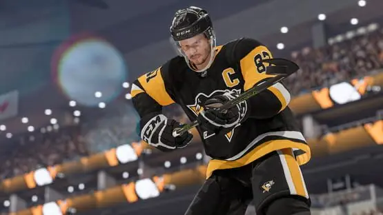 Ceci contient une image de gameplay du jeu : Capture d'écran de NHL 22