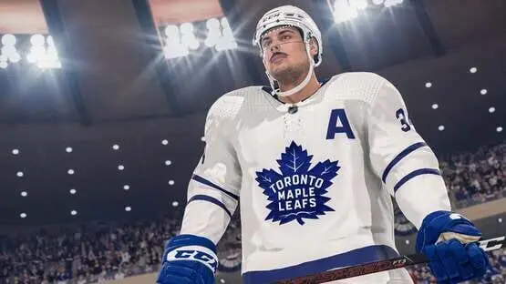 Ceci contient une image de gameplay du jeu : Capture d'écran de NHL 22