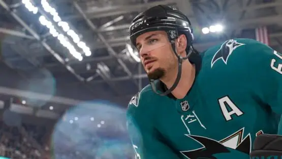Ceci contient une image de gameplay du jeu : Capture d'écran de NHL 22