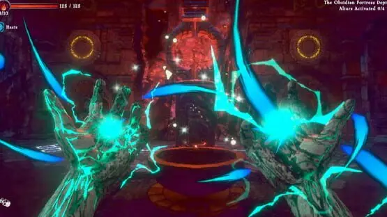 Esto contiene una imagen de juego de: Captura de pantalla de Into the Pit