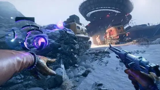 Это содержит изображение игрового процесса игры:Скриншот Deathloop