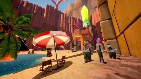 Ceci contient une image de gameplay du jeu : Capture d'écran de Supraland: Six Inches Under