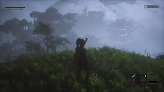This contains a gameplay image of the game: Screenshot of Wuchang: Fallen Feathers