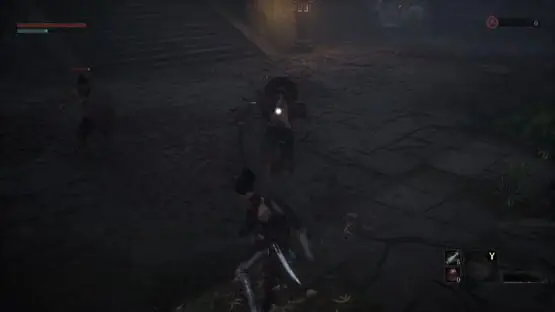 This contains a gameplay image of the game: Screenshot of Wuchang: Fallen Feathers