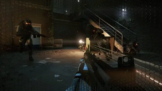 This contains a gameplay image of the game: Screenshot of Crysis 2 Remastered