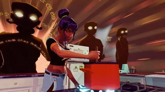 Ceci contient une image de gameplay du jeu : Capture d'écran de Thirsty Suitors