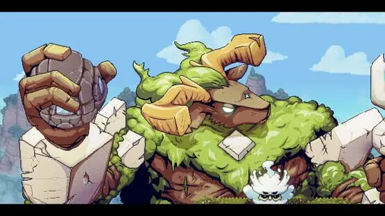 This contains a gameplay image of the game: Screenshot of Sea of Stars