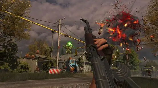 Hier ist ein Gameplay-Bild des Spiels:Screenshot von Serious Sam: Siberian Mayhem