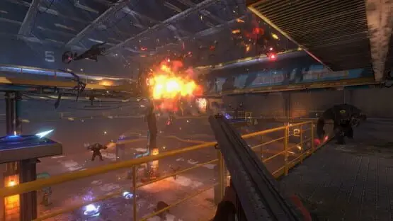 Hier ist ein Gameplay-Bild des Spiels:Screenshot von Serious Sam: Siberian Mayhem