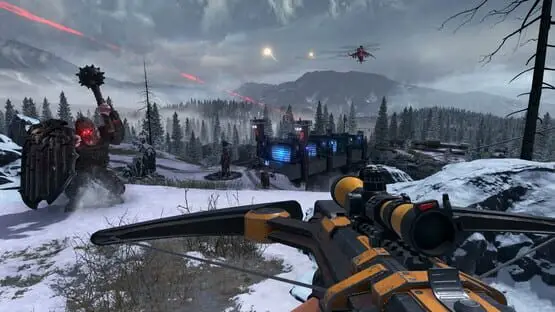 Hier ist ein Gameplay-Bild des Spiels:Screenshot von Serious Sam: Siberian Mayhem