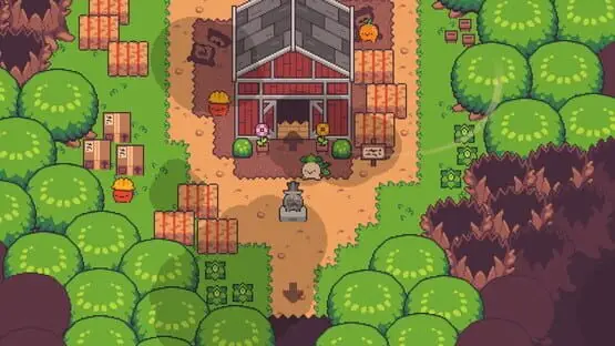 Esto contiene una imagen de juego de: Captura de pantalla de Turnip Boy Commits Tax Evasion