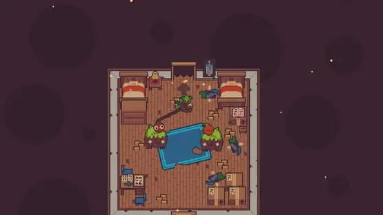 Esto contiene una imagen de juego de: Captura de pantalla de Turnip Boy Commits Tax Evasion