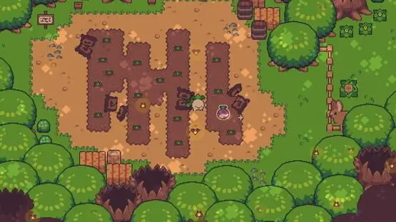 Esto contiene una imagen de juego de: Captura de pantalla de Turnip Boy Commits Tax Evasion