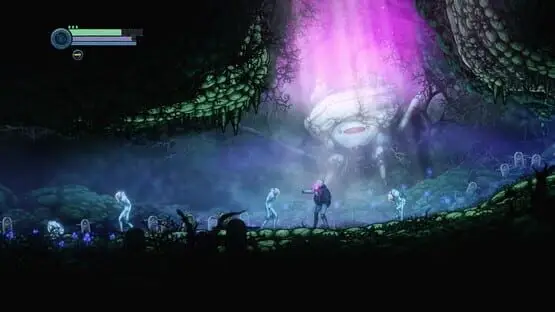 Esto contiene una imagen de juego de: Captura de pantalla de Ghost Song