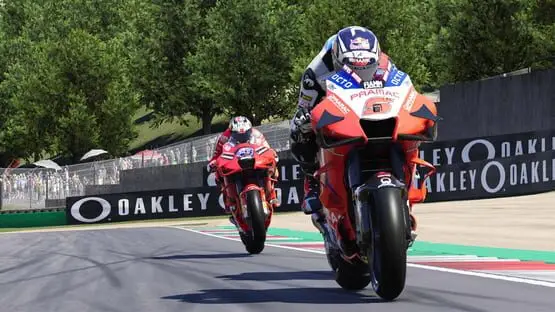 Esto contiene una imagen de juego de: Captura de pantalla de MotoGP 22