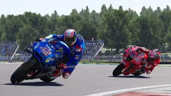Esto contiene una imagen de juego de: Captura de pantalla de MotoGP 22