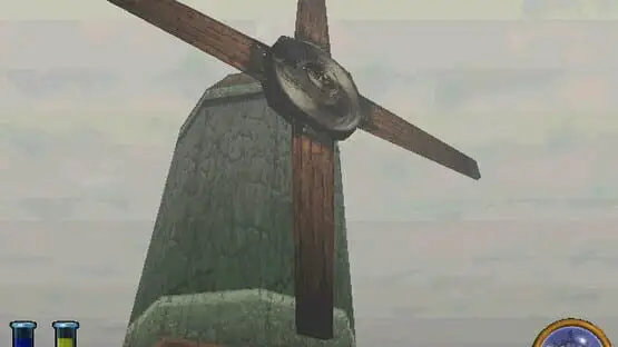 This contains a gameplay image of the game: Screenshot of An Elder Scrolls Legend: Battlespire