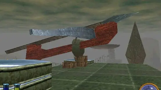 This contains a gameplay image of the game: Screenshot of An Elder Scrolls Legend: Battlespire