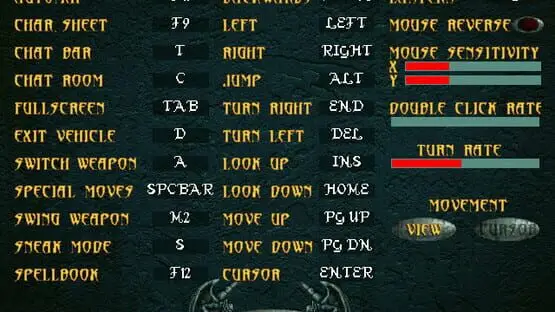 This contains a gameplay image of the game: Screenshot of An Elder Scrolls Legend: Battlespire
