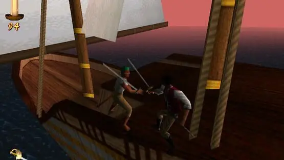 This contains a gameplay image of the game: Screenshot of The Elder Scrolls Adventures: Redguard