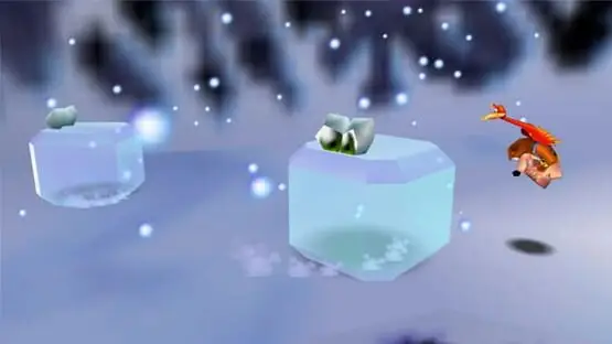 This contains a gameplay image of the game: Screenshot of Banjo-Kazooie