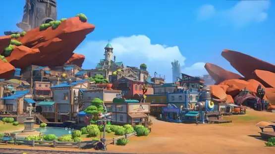 Esto contiene una imagen de juego de: Captura de pantalla de My Time at Sandrock