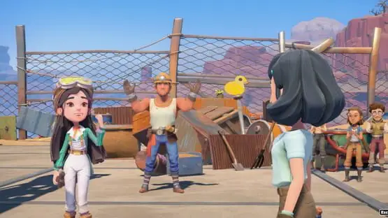 Esto contiene una imagen de juego de: Captura de pantalla de My Time at Sandrock