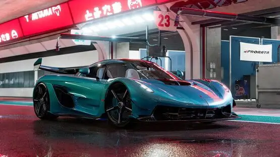 Hier ist ein Gameplay-Bild des Spiels:Screenshot von Forza Motorsport