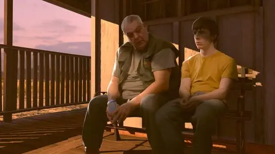 Isso contém uma imagem de jogabilidade do jogo:Captura de tela de As Dusk Falls