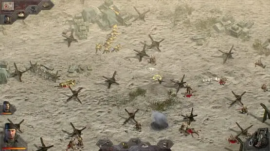 Ceci contient une image de gameplay du jeu : Capture d'écran de Commandos 3: HD Remaster