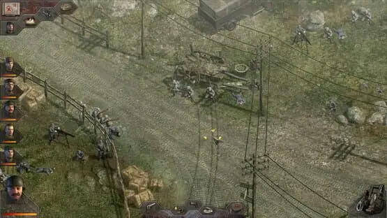 Ceci contient une image de gameplay du jeu : Capture d'écran de Commandos 3: HD Remaster