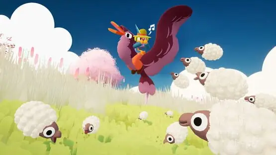 次のゲームプレイ画像を含みます: 画像のスクリーンショット 1 - Flock