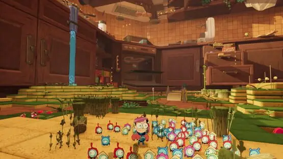 This contains a gameplay image of the game: Screenshot of 12 - Tinykin