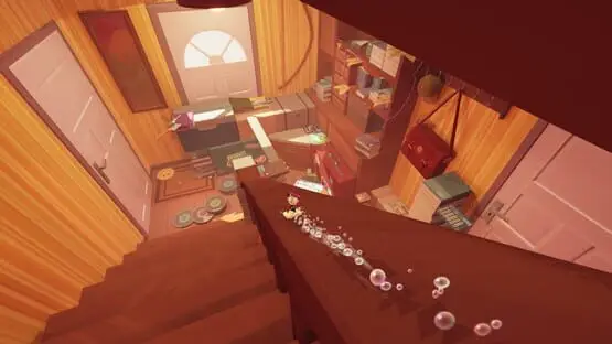 This contains a gameplay image of the game: Screenshot of 7 - Tinykin