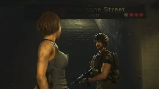 Hier ist ein Gameplay-Bild des Spiels:Screenshot von Resident Evil 3